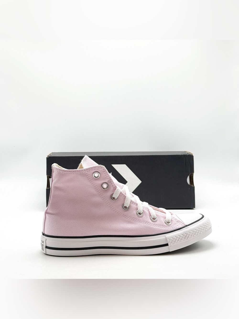 Converse High Top Canvas Sneakers - Pink Foam
